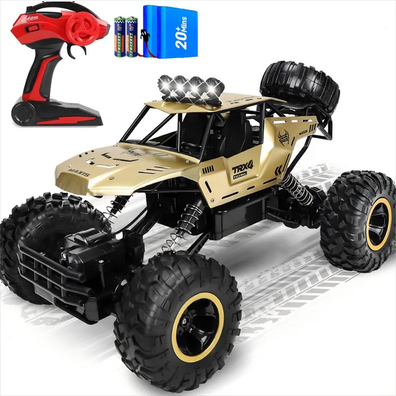 Wisairt 1:12 Large RC Cars,4WD Large Remote Control Monster Truck 2.4 GHz Alloy RC Cars for Kids Adults Aged 6 + Birthday Christmas Gifts