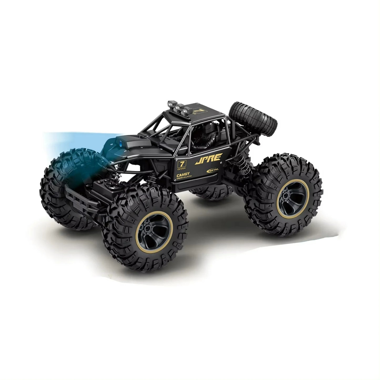 Wisairt RC Car for Kids, 1:16 Remote Control Car with 1080P HD Camera, 4WD RC Monster Truck, 2.4 GHz Alloy Car Toy for Kids Boys Teens Adults Birthday Christmas Gifts (Black)