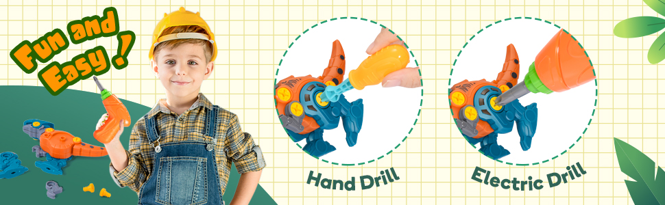 Take Apart Dinosaur Toys for Kids 3-8