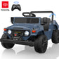 24V Ride On Dump Truck for Kids, Licensed Toyota Land Cruiser FJ45 Power Car Wheels Ride On Toy with Electric Dump Bed, Parent Remote Control, Music, LED Lights, Birthday Gift for Kids Ages 3-6