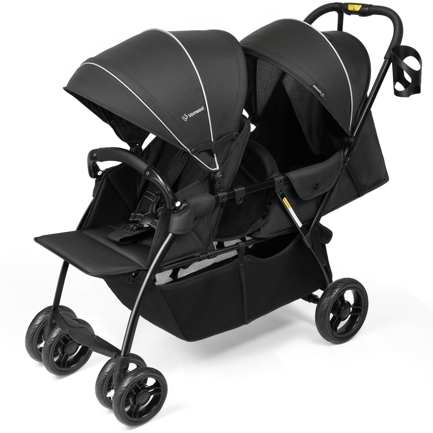 light double stroller for travel Vomeast double stroller for Twins, Foldable Lightweight Travel Strolle – WISAIRT