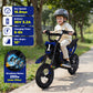 Wisairt 36V Kids Electric Dirt Bike, 15.5 MPH High-Speed Electric Motorcycle Ride on Dirt Bike for Kids Aged 5-10, 133 LBS Max Load, 10-Mile Range, Waterproof Seat, Twist Grip Throttle