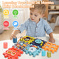 Vomeast 6-in-1 Baby Activity Cube w/ Music, Preschool Montessori Learning Toys for Toddlers Infant, for Birthday Christmas Baby Shower Gifts, Multicolor