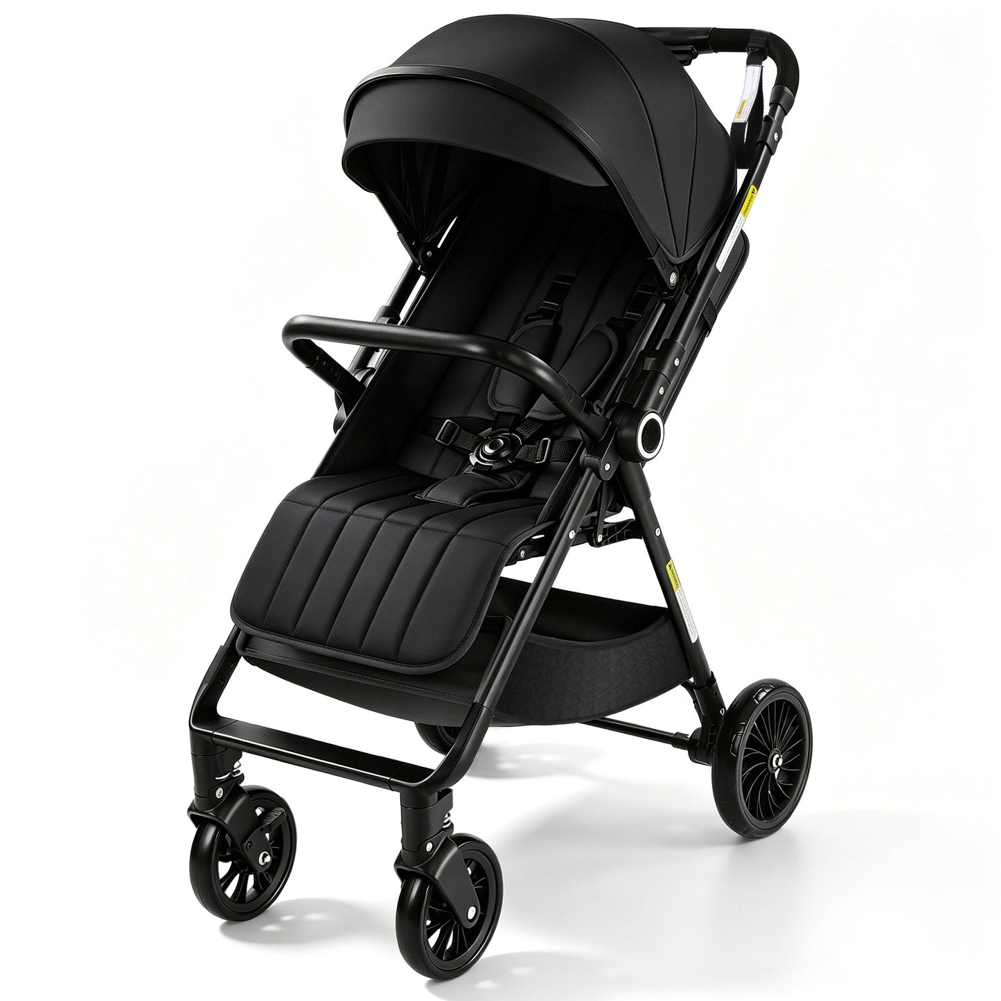 Vomeast Lightweight Stroller, Foldable Baby Stroller with Reversible Handle & One-Hand Fold for Travel