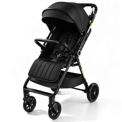 Vomeast Lightweight Stroller, Foldable Baby Stroller with Reversible Handle & One-Hand Fold for Travel