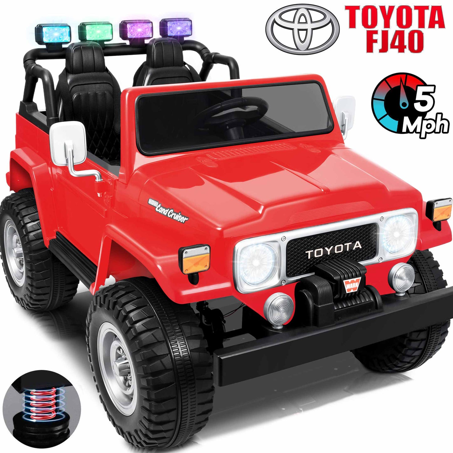 Wisairt-24v-kids-ride-on-car-2-seater-licensed-toyota-battery-powered-electric-vehicle-w-remote-control-mp3-music-bluetooth-led-lights