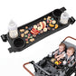 Vomeast Wagon Stroller Snack Tray for 2 Seater,Black