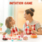 Kids Kitchen Toy Set, DIY Fruit Cake Electric Set Toys, Educational Toys With Lights and Music, Kids Role-Playing Games, Kids Birthday Gifts Christmas Gifts.