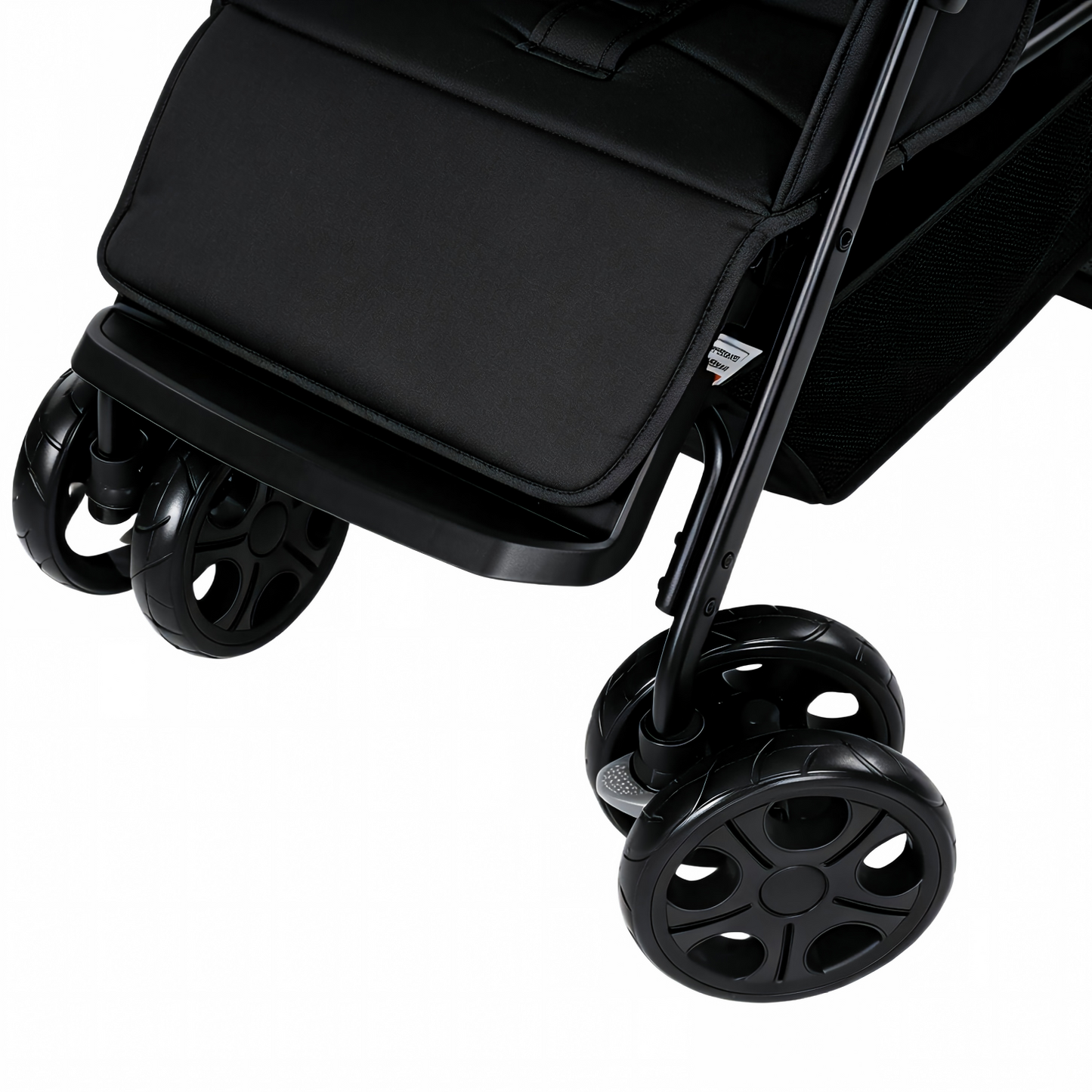 Vomeast Double Stroller, Foldable Travel Baby Stroller, Sit and Stand, Lockable Front Wheels, Dual Rear Brakes