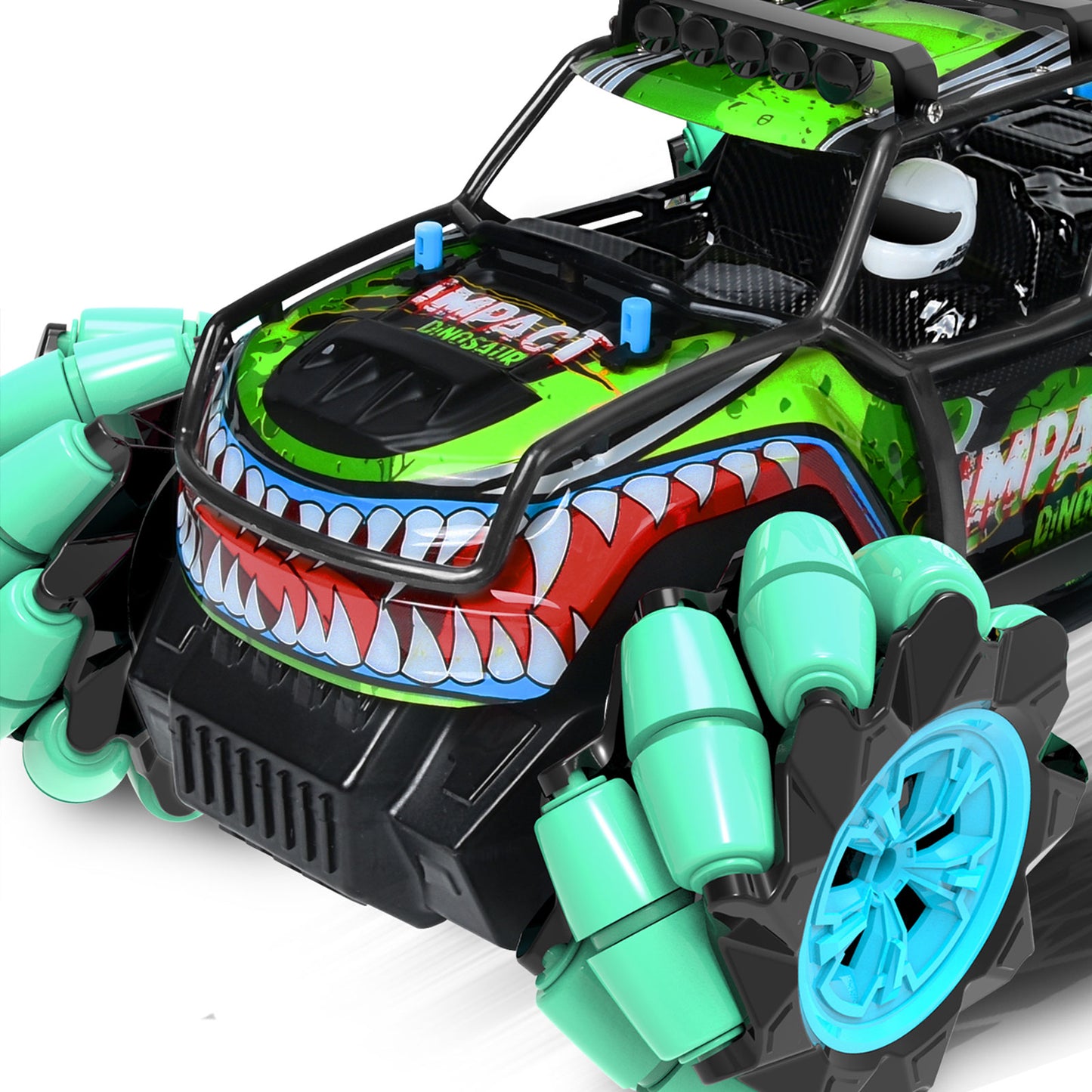Wisairt Remote Control Monster Truck,1:16 RC Car Toys for Kids Aults Boys Girls 6+ Birthday Gifts