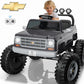 Chevrolet Cheyenne 24 Volt Ride on Toys with Remote, Ride on Truck for Big Kids 3-8 Years, Wisairt Power Car Wheels with 2 Seater, Black