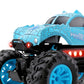 Wisairt Remote Control Monster Truck,1:12 Large RC Drift Car with Spray Truck Toys for Kids Aults 6+ Birthday Gifts(Blue)