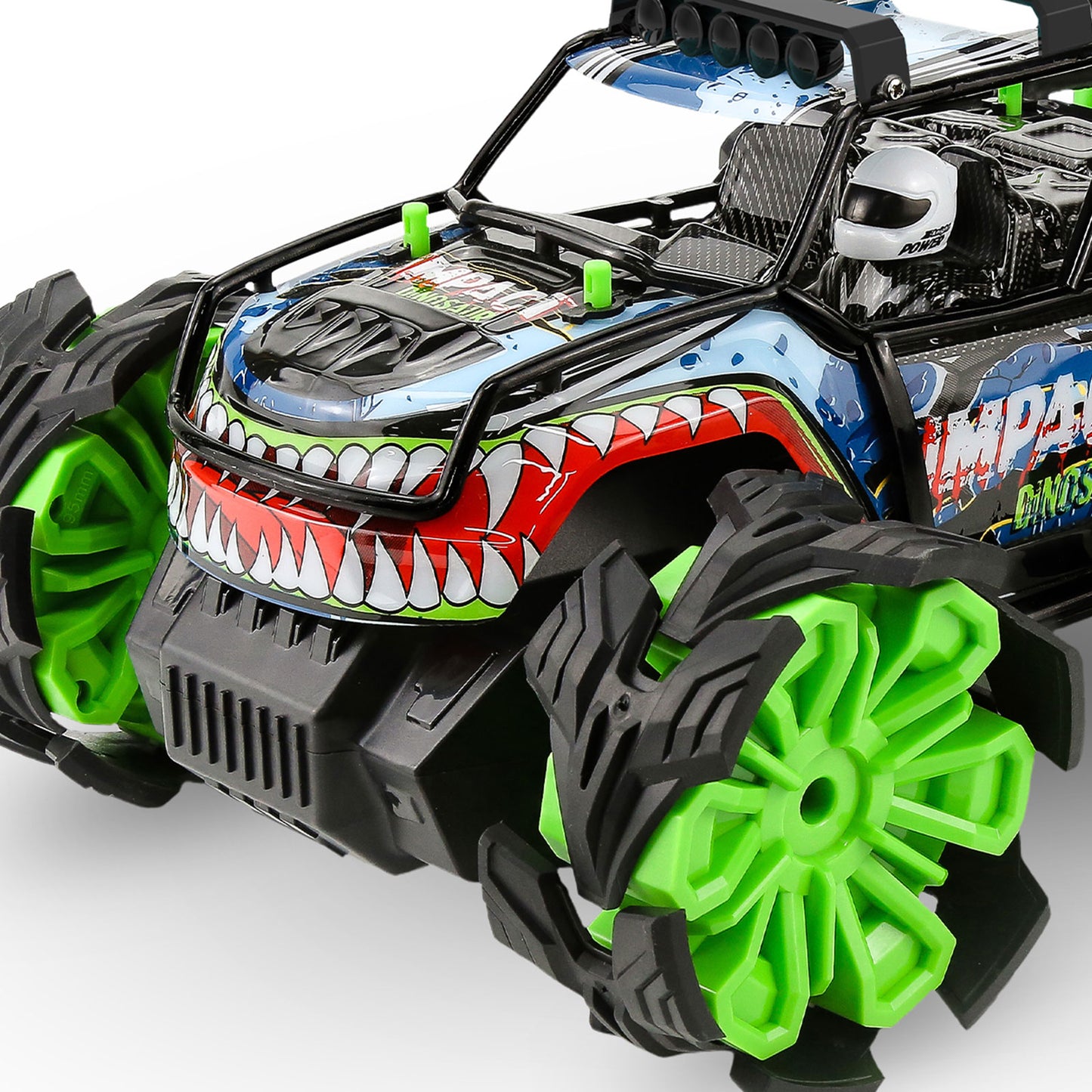 Wisairt Remote Control Monster Truck,1:16 RC Car Toys for Kids Aults Boys Girls 6+ Birthday Gifts