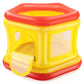 Wisairt Inflatable Bounce House with Air Pump and Inflation Nozzle,Indoor Outdoor Blow up Bouncy House