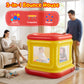 Wisairt 3-in-1 Inflatable Bounce House for Toddlers 1-3,Ball Pit & Trampoline,Indoor Outdoor Blow up Bouncy House,Baby Play Yard