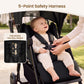 Vomeast Double Stroller, Foldable Travel Baby Stroller, Sit and Stand, Lockable Front Wheels, Dual Rear Brakes