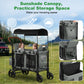 Vomeast Wagon Stroller with 2/4 Seats and Sunshade