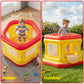 Wisairt 3-in-1 Inflatable Bounce House for Toddlers 1-3,Ball Pit & Trampoline,Indoor Outdoor Blow up Bouncy House,Baby Play Yard
