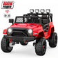 Wisairt 24 Volt Ride on Toys, 4WD 800W Power Car Wheel with Remote, 24V Ride ons with 2 Seater, Electric Car for Kids with Music, LED Lights, Seat Belt & Lockable Doors, 3-8 Years Old