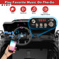 Wisairt 24V 9Ah Kids Ride on Truck, 2 Seater Powered Ride on Car w/Remote Control and Openable Storage Space, Bluetooth, Music, Colorful LED Lights, Electric Car for Kids Ages 3-8