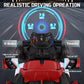 Porsche 36V Electric Go Kart for Kids Ages 6+, With Dual 300W Motors,3-Speed Drift,White