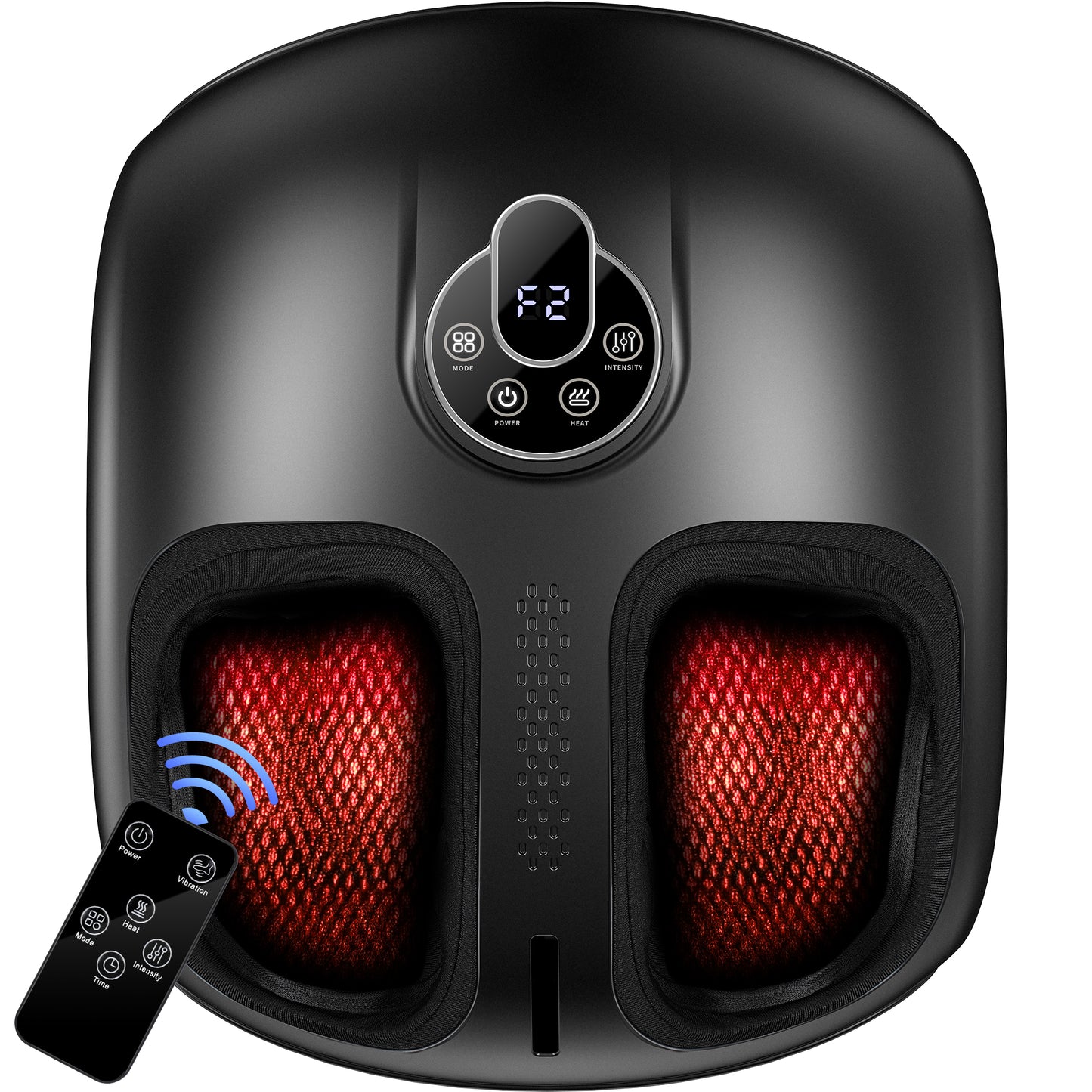Vrilay Foot Massager with Heat, Shiatsu Massage for Plantar Fasciitis   WISAIRT