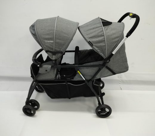 Vomeast Double Stroller, Foldable Baby Twins Stroller for 0-36 Months