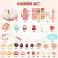 Kids Kitchen Toy Set, DIY Fruit Cake Electric Set Toys, Educational Toys With Lights and Music, Kids Role-Playing Games, Kids Birthday Gifts Christmas Gifts.