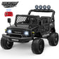 Licensed Toyota FJ 24V Kid Ride on Truck with Remote Control, 4×200W Motor, 2 Seater Electric Battery Powered Toy Car w/ Wheel Spring Suspension for Kids Age 3-8, 3 Speeds, LED Lights, Music