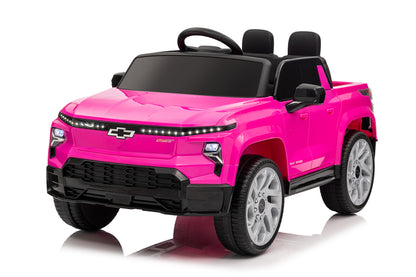 Chevrolet Silverado EV 12V Kids Ride on Car, Wisairt Battery Powered Electric Vehicle w/ Remote Control