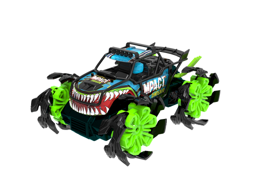 Wisairt Remote Control Monster Truck,1:16 RC Car Toys for Kids Aults Boys Girls 6+ Birthday Gifts