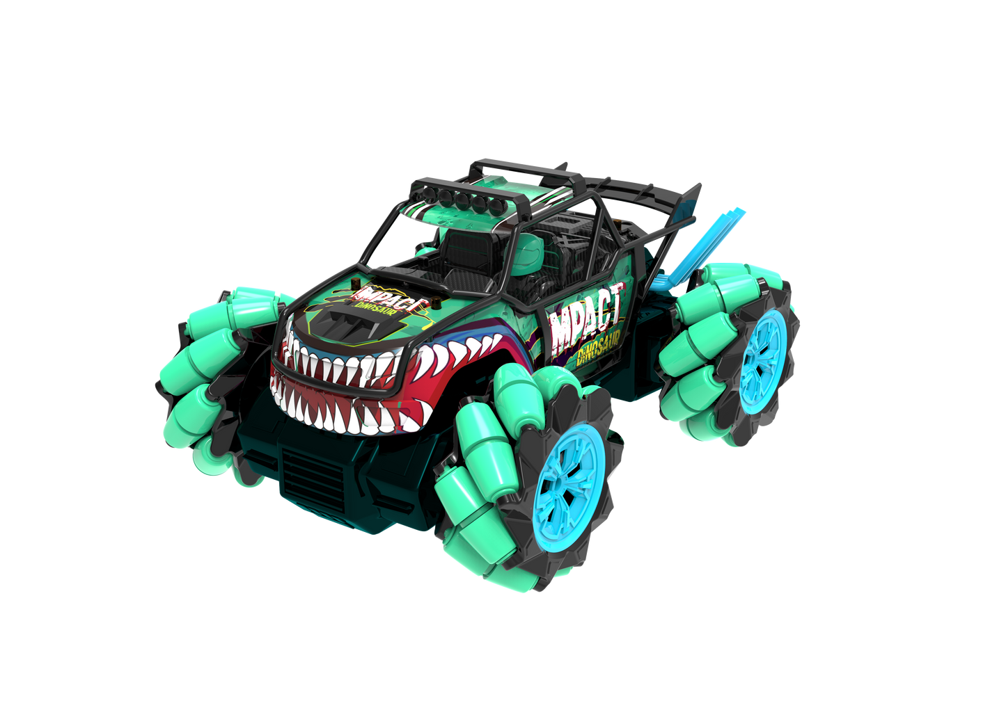 Wisairt Remote Control Monster Truck,1:16 RC Car Toys for Kids Aults Boys Girls 6+ Birthday Gifts