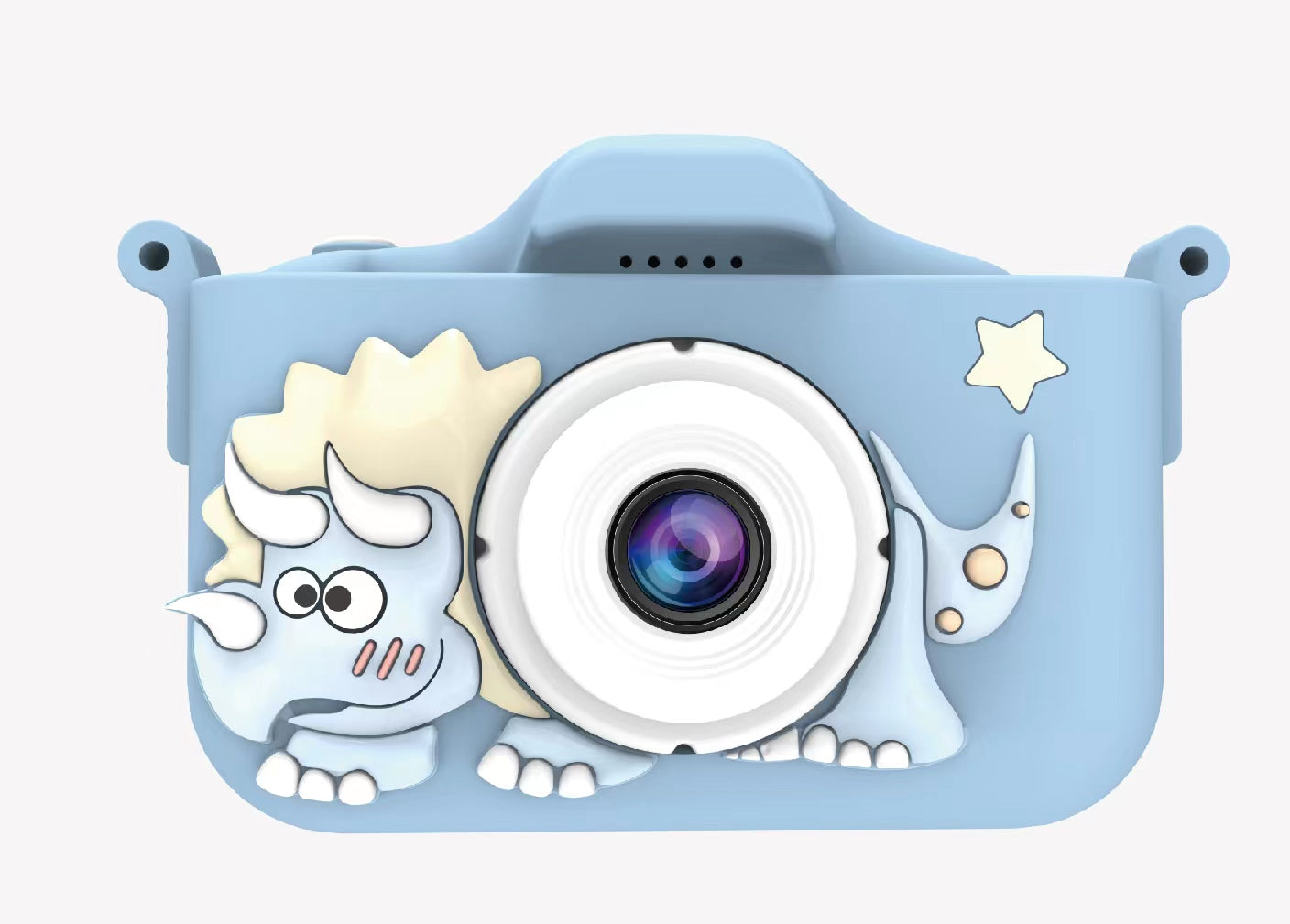 Wisairt Kids Camera with Lanyard, Mini Toddler Toy Camera