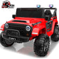 Wisairt 24V 9Ah Kids Ride on Truck, 2 Seater Powered Ride on Car w/Remote Control and Openable Storage Space, Bluetooth, Music, Colorful LED Lights, Electric Car for Kids Ages 3-8