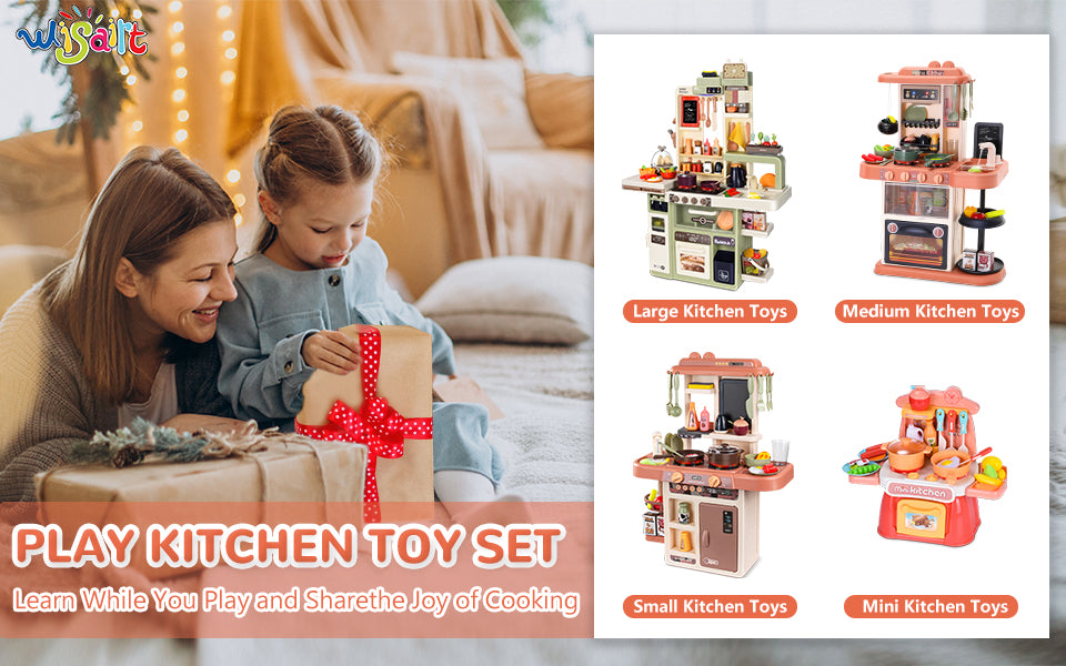 Wisairt Play Kitchen Set for Kids