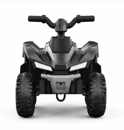 Wisairt 12V Kids Ride-On ATV, Dual-Motor Electric Quad, Ride-On 4-Wheeler with LED Lights, Music, Wireless Audio for Boys & Girls Age 3+
