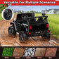 Wisairt 24V 9Ah Kids Ride on Truck, 2 Seater Powered Ride on Car w/Remote Control and Openable Storage Space, Bluetooth, Music, Colorful LED Lights, Electric Car for Kids Ages 3-8