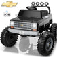 24V 2 Seater Ride on Cars, Licensed Chevrolet Cheyenne Powered Ride on Toys Truck with Remote Control, 4 Wheels Spring Suspension, LED Light, Electric Cars for Kids Ages 3-8 Gifts