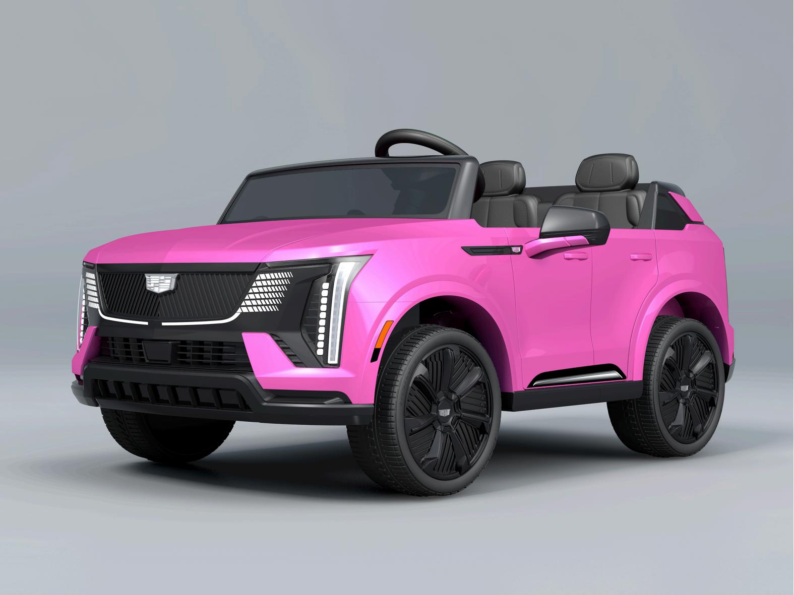 Escalade Ext Barbie Cadillac Escalade Battery Ride On Pink