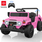 24V Ride On Dump Truck for Kids, Licensed Toyota Land Cruiser FJ45 Power Car Wheels Ride On Toy with Electric Dump Bed, Parent Remote Control, Music, LED Lights, Birthday Gift for Kids Ages 3-6