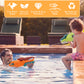 2 Pack Water Guns for Kids,Dinosuar Squirt Water Blaster Guns Toy Summer Swimming Pool Beach Sand Outdoor Water Fighting Play Toys Gifts for Boys Girls(Green & Orange)