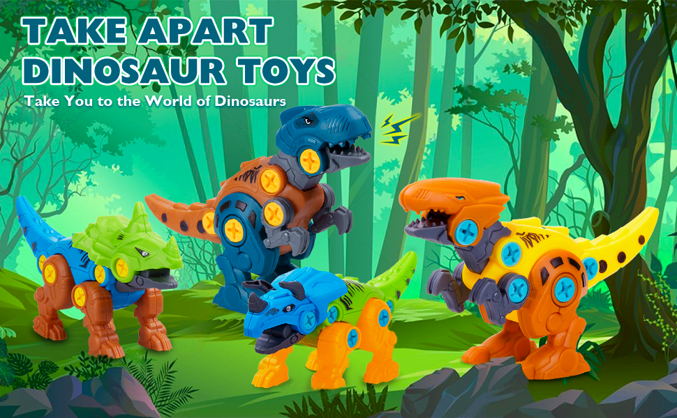 Take Apart Dinosaur Toys for Kids 3-8