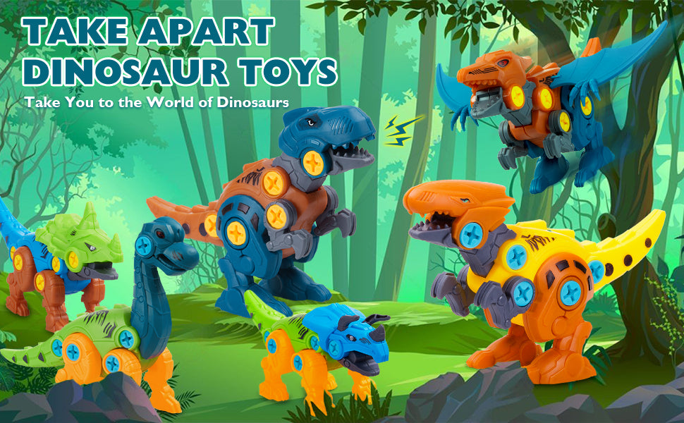 Take Apart Dinosaur Toys for Kids 3-8