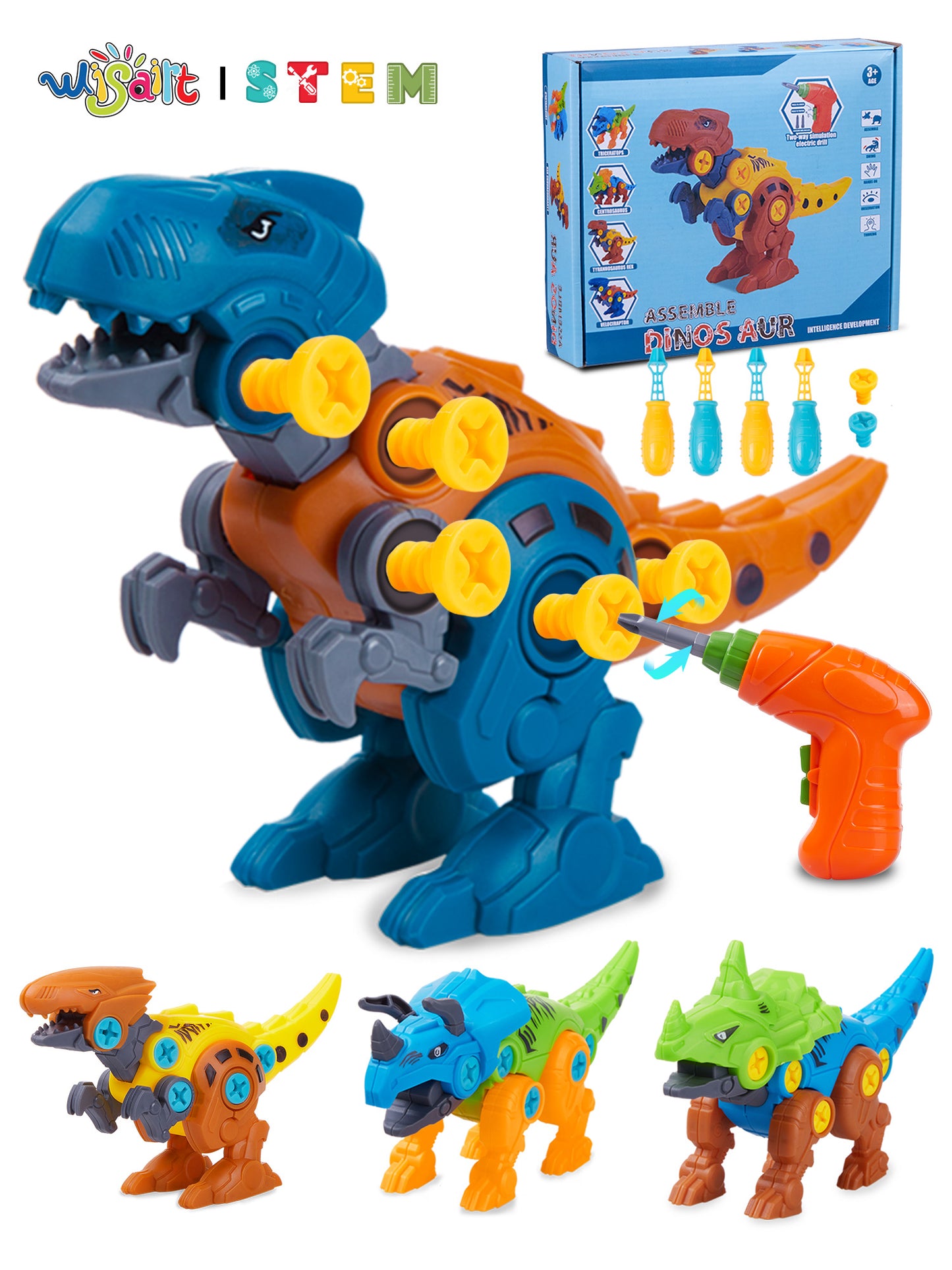Take Apart Dinosaur Toys for Kids 3-8